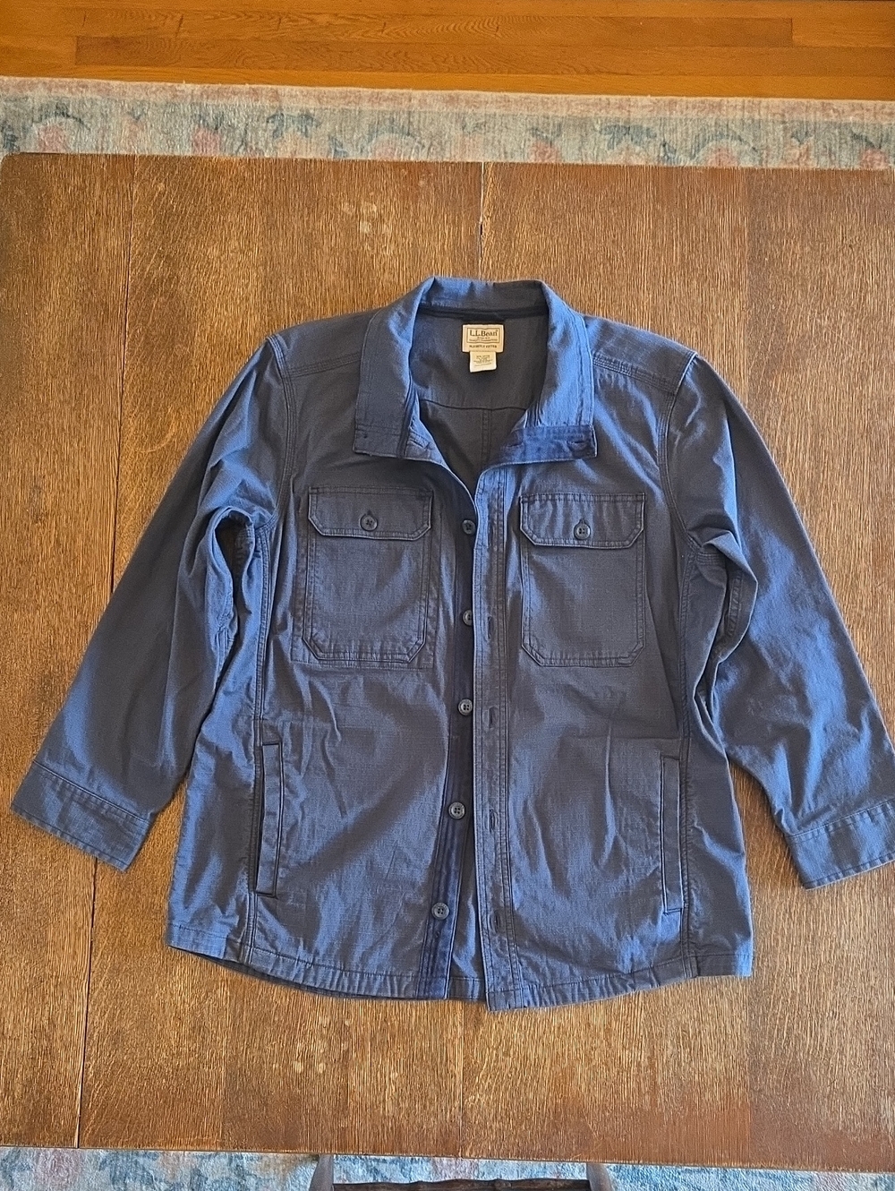 L.L. Bean Men's Navy Field Jacket, Size M (REG)